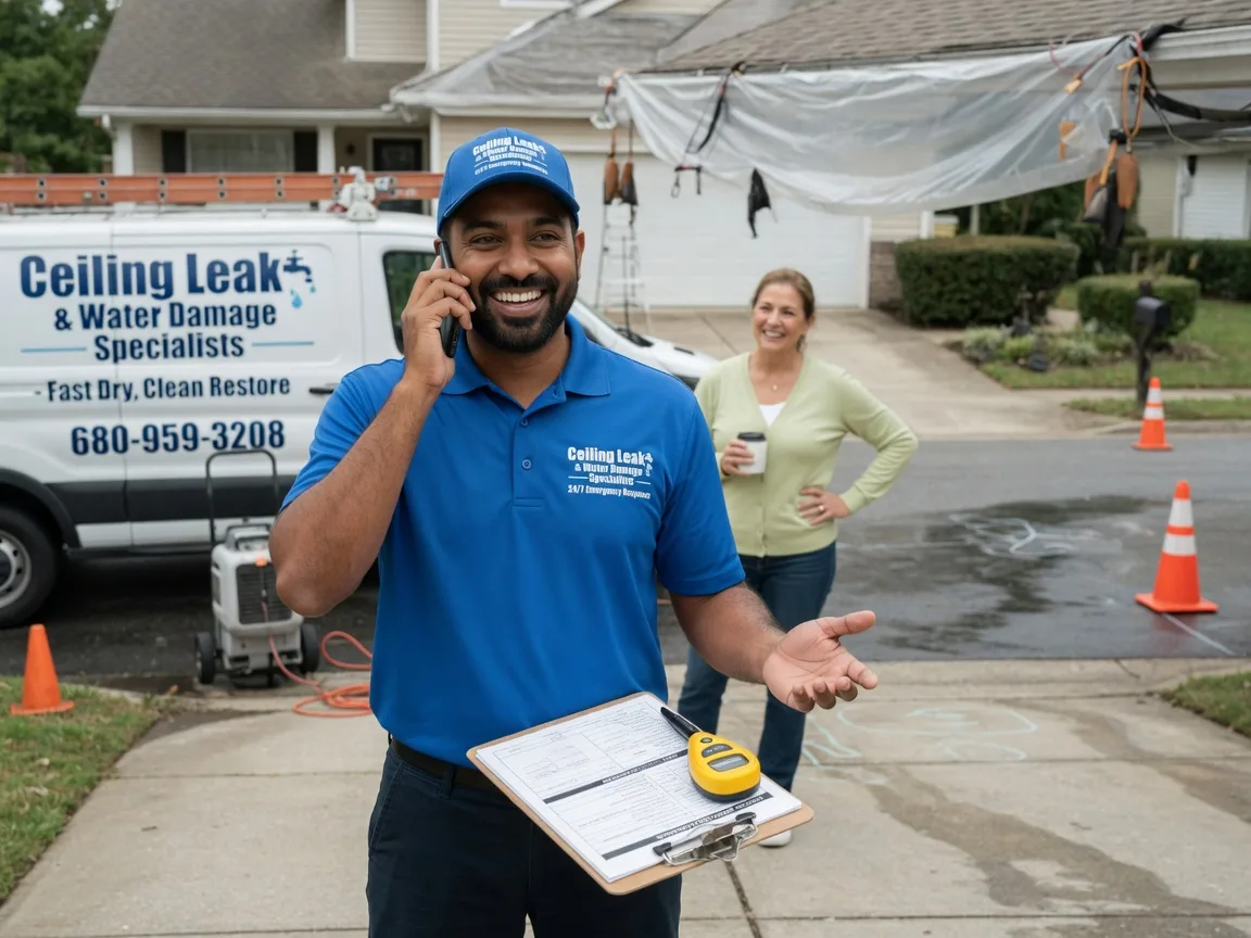 Ceiling Leak Cleanup Thermopolis, WY FAQs